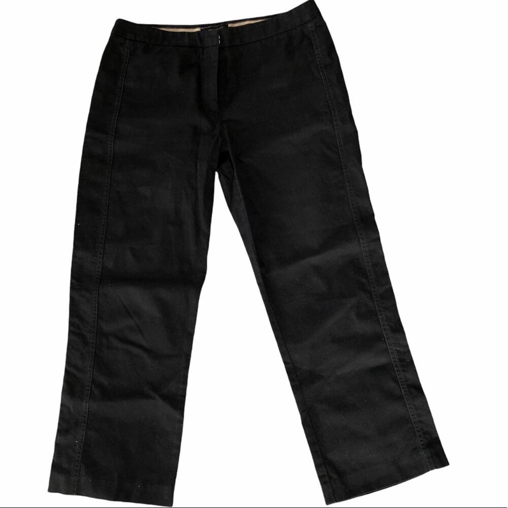 BCBGMaxAzria Vintage Cropped Cargo Pants Black, 6 (105)